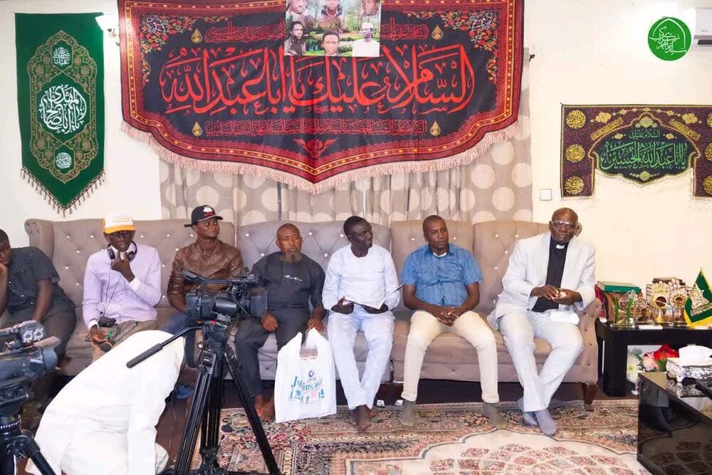 دیدار روحانیون مسیحی نیجریه با شیخ  زکزاکی + تصاویر