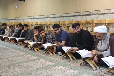 تصاویر / بازدید  مدیر حوزه علمیه استان قزوین از کلاسهای قرآنی طلاب مدارس علمیه قزوین