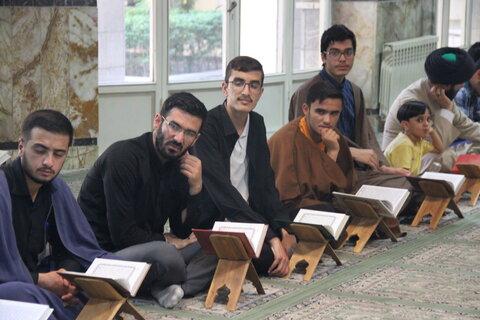 تصاویر / بازدید  مدیر حوزه علمیه استان قزوین از کلاسهای قرآنی طلاب مدارس علمیه قزوین