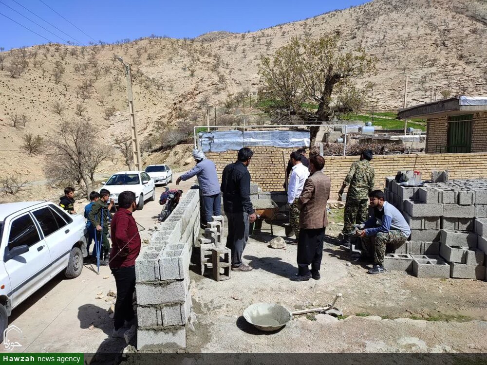 برگزاری اردو جهادی طلاب در روستای دوبند شهرستان صیدون