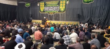 تصاویر/ عزاداری دهه سوم محرم در ناحیه مقاومت بسیج شهرستان آران و بیدگل