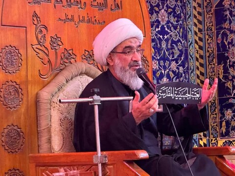 سخنرانی امام جمعه بوشهر در کربلا