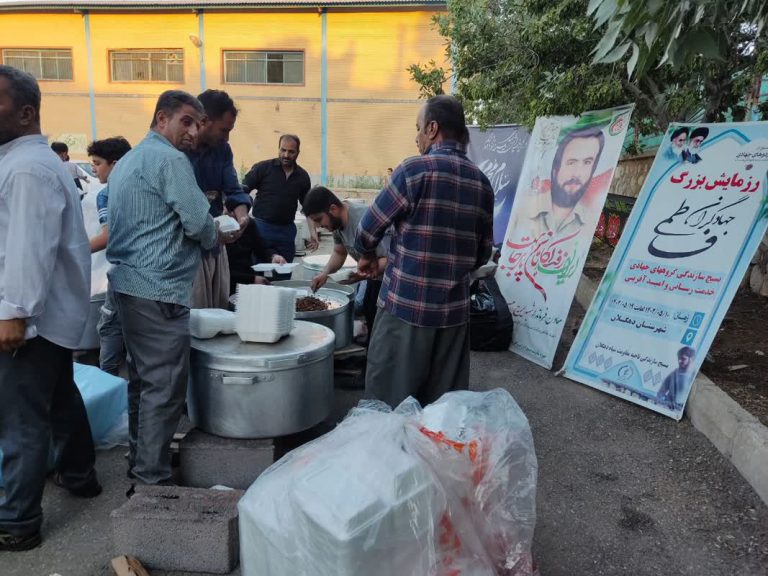 تصاویر/ طرح «نذرواره حسینی» در شهرستان دهگلان