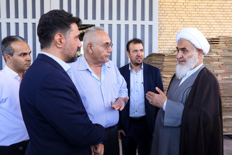 تصاویر / بازدید از سه واحد تولیدی در شهرک صنعتی لیا توسط نماینده ولی فقیه در استان قزوین