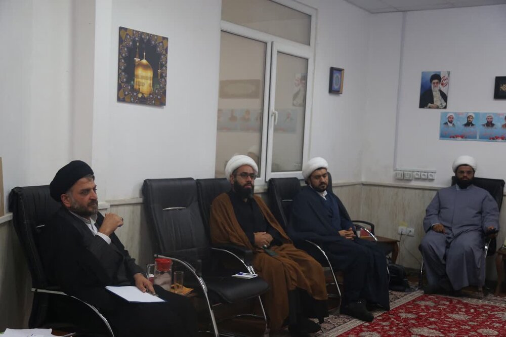 برگزاری جلسه ستاد اربعین حوزه علمیه خوزستان + عکس