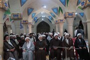 تصاویر / اجتماع ائمه جماعات مساجد استان فارس در محکومیت اقدام تروریستی حرم شاهچراغ(ع)