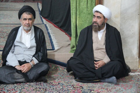 تصاویر / برگزاری مراسم هفتمین روز درگذشت امام جمعه موقت فقید شهرستان تاکستان در قزوین