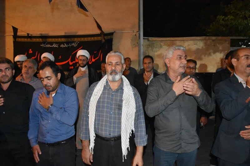 مراسم عزاداری دهه سوم محرم در گیلانغرب برگزار شد + عکس