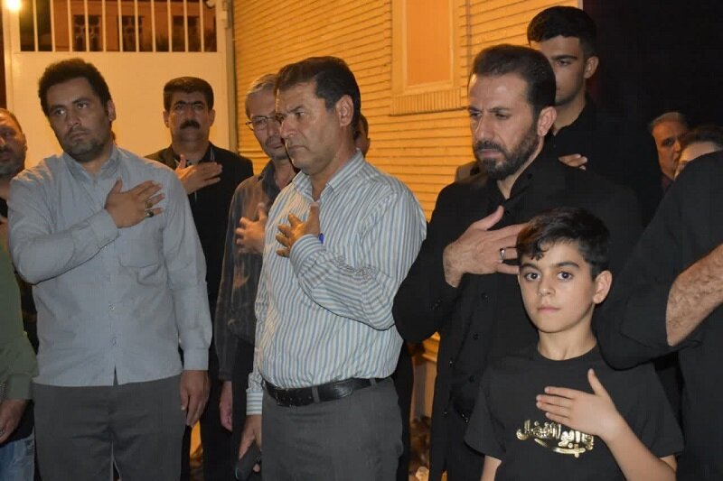 مراسم عزاداری دهه سوم محرم در گیلانغرب برگزار شد + عکس
