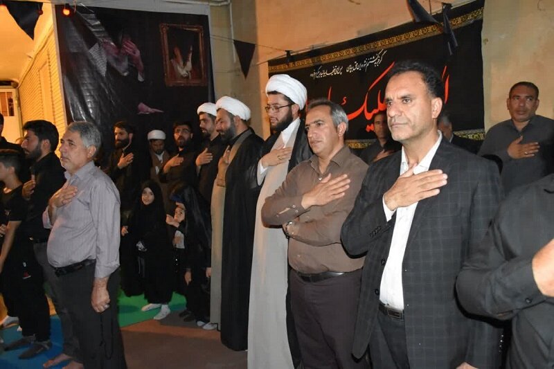 مراسم عزاداری دهه سوم محرم در گیلانغرب برگزار شد + عکس