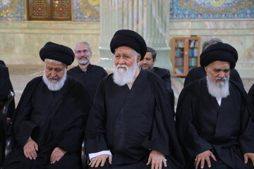 تصاویر / مراسم ترحیم برادر آیت الله علم الهدی در قم