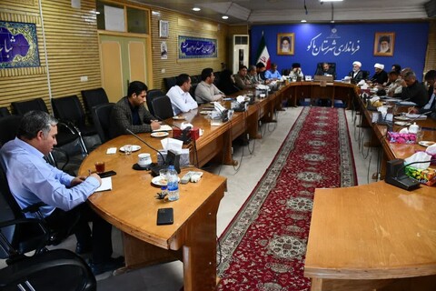 جلسه شورای هماهنگی امور ایثارگران شهرستان ماکو