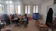 برگزاری کلاس‌های کانون نور الثقلین مدرسه علمیه فاطمة الزهرا (س) کنگان
