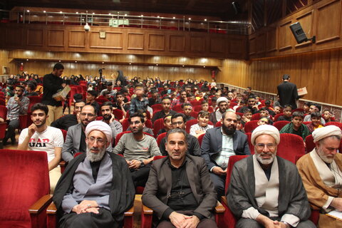 آموزان تصاویر / گردهمایی بچه ها مسجد با حضور نماینده ولی فقیه در استان قزوین