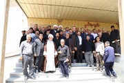 تصاویر / مراسم افتتاحیه موکب‌های خدمت‌رسان اربعین در استان همدان