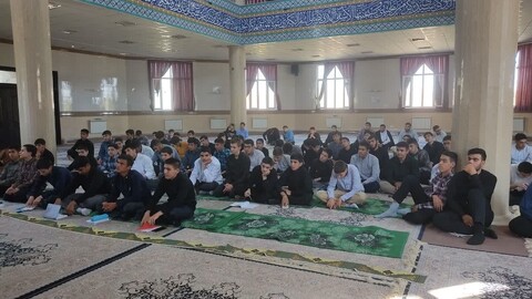 تصاویر/ تصاویری از میثاق طلبگی طلاب جدیدالورود آذربایجان غربی در سلماس