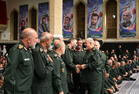 تصاویر/ دیدار فرماندهان سپاه پاسداران با رهبر معظم انقلاب