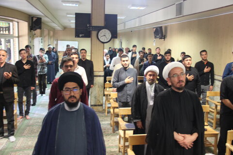 تصاویر / مراسم اختتامیه دوره میثاق طلبگی طلاب مدارس علمیه استان قزوین