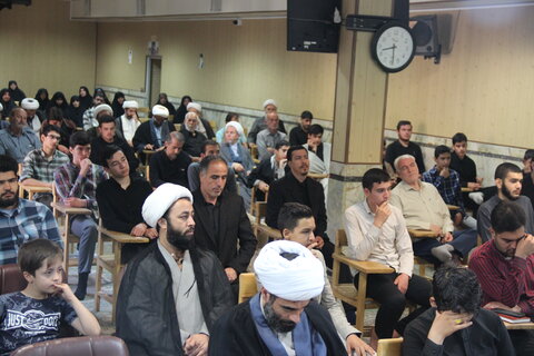 تصاویر / مراسم اختتامیه دوره میثاق طلبگی طلاب مدارس علمیه استان قزوین
