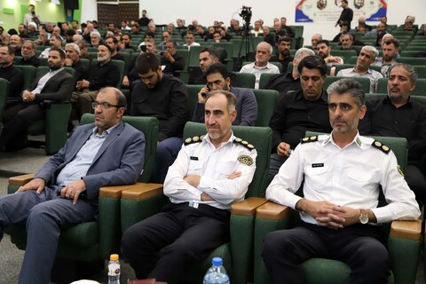 تصاویر / مراسم افتتاحیه موکب‌های خدمت رسان اربعین حسینی در سطح استان همدان