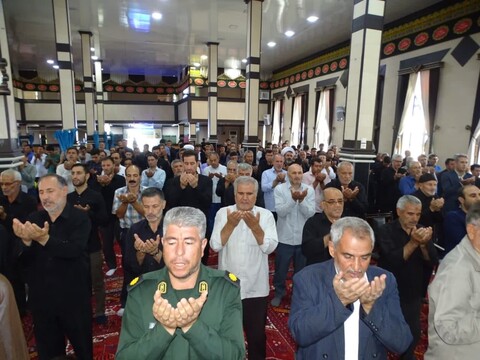 تصاویر/ اقامه نماز جمعه چهاربرج