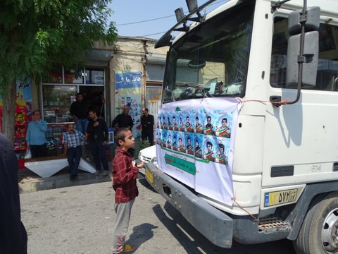 تصاویر/ اقامه نماز جمعه چهاربرج