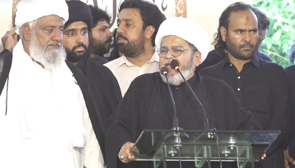 توہین صحابہ بل کا مقصد صرف اور صرف پاکستان کو تباہ کرنا ہے، علامہ شبیر حسن میثمی