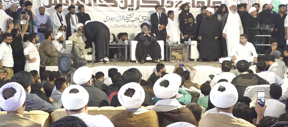 توہین صحابہ بل کا مقصد صرف اور صرف پاکستان کو تباہ کرنا ہے، علامہ شبیر حسن میثمی