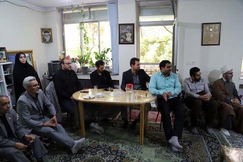 تصاویر / دیدار روسای دانشگاه‌های استان همدان با آیت‌الله اعرافی