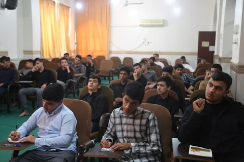تصاویر/ برگزاری دوره میثاق طلبگی ویژه داوطلبین جدید الورود حوزه علمیه خوزستان در مقطع سیکل