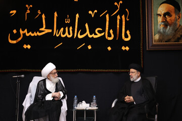 رئیس جمهور با آیت الله العظمی نوری همدانی دیدار کرد