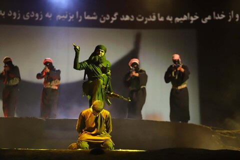 تصاویر / اجرای نمایش فصل شیدایی در همدان