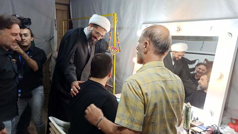 تصاویر / خداقوت امام جمعه همدان به عوامل اجرایی فصل شیدایی