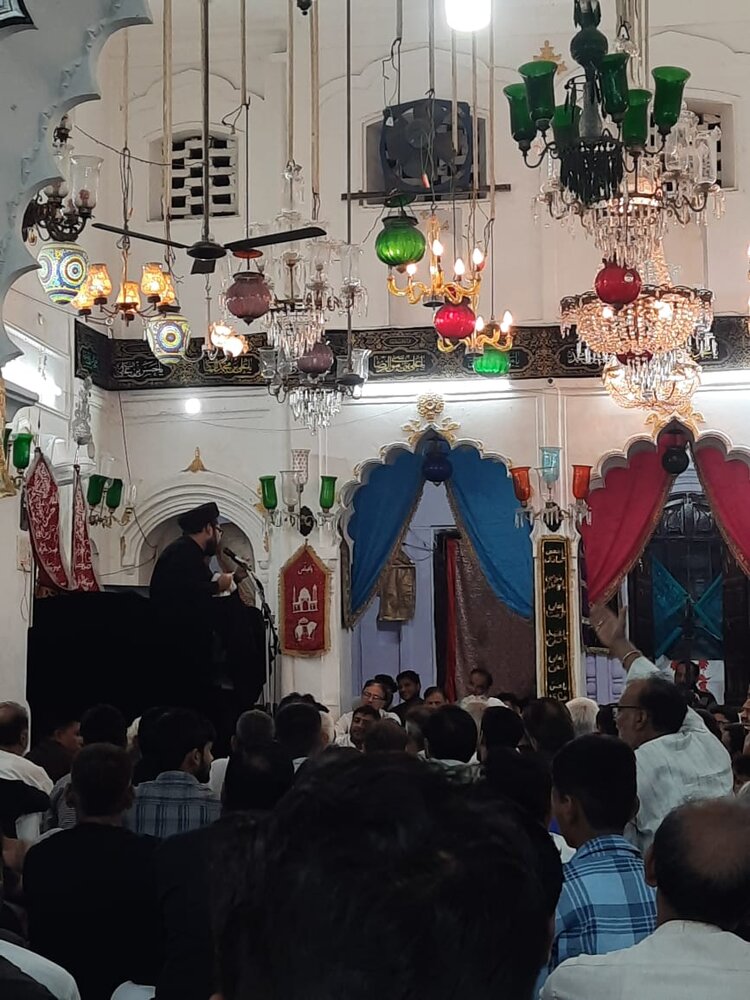 مجالس عزا میں شرک نہیں ہوتا بلکہ حقیقی توحید بیان کی جاتی ہے، مولانا یوسف مشہدی