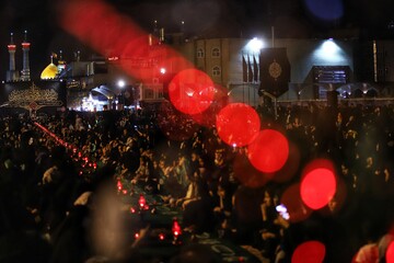 تصاویر/ سفره حضرت رقیه(س) در جوار حرم حضرت معصومه (س)