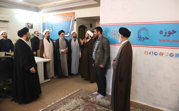 بازدید هیئت رئیسه مجمع نمایندگان طلاب و فضلا از خبرگزاری حوزه