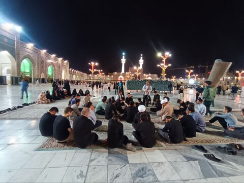 تصاویر/ حضور طلاب مدرسه علمیه امام خمینی (ره) ارومیه در مشهد مقدس