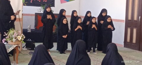 تصاویر/ مراسم شهادت حضرت رقیه (س) در مدرسه علمیه فاطمه الزهرا س مراغه