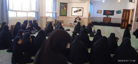 تصاویر/ مراسم شهادت حضرت رقیه (س) در مدرسه علمیه فاطمه الزهرا س مراغه