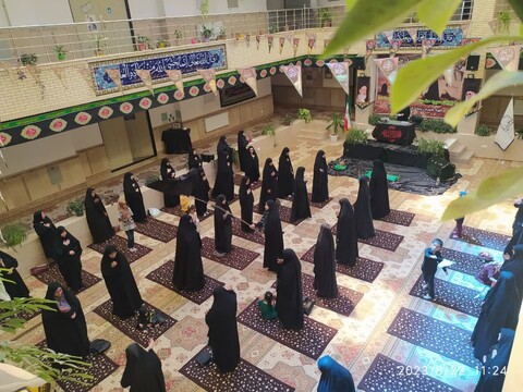 تصاویر/ ویژه مراسم دختران نسل حسینی در مدرسه علمیه ریحانة الرسول ارومیه