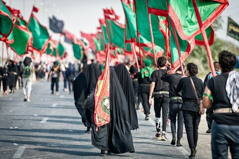 تصاویر/ پیاده روی «من البحر الی النهر»