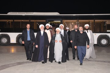 آیت الله اعرافی به استان گلستان سفر کرد + عکس