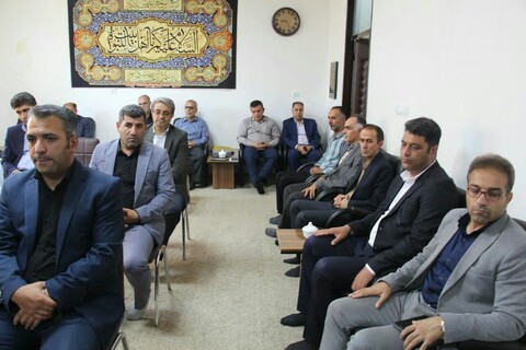 تصاویر/ دیدار اعضای شورای اداری تکاب با امام جمعه این شهرستان به مناسبت آغاز هفته دولت