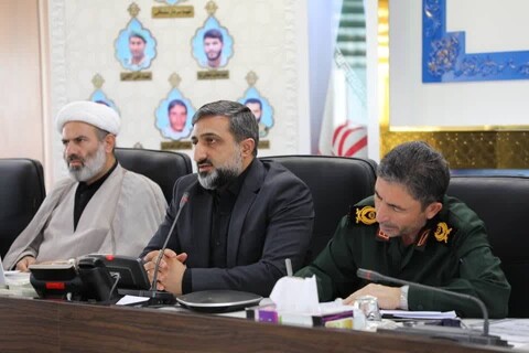 تصاویر/ شورای اداری استان اردبیل با محوریت قرارگاه جهاد تبیین