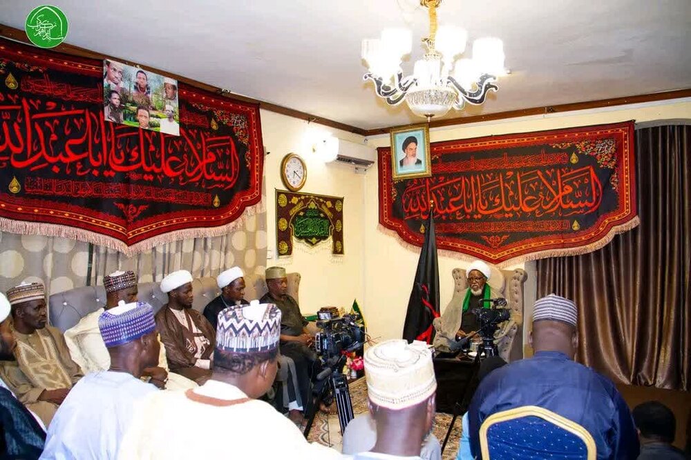 دیدار جمعی از موکب داران و اعضای ستاد اجرایی اربعین با شیخ زکزاکی +تصاویر