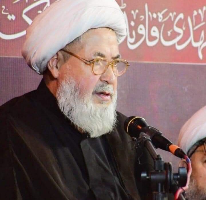 تمام کلمہ گو مسلمان ہمارے لئے واجب الاحترام ہیں، علامہ شیخ محمد حسن جعفری