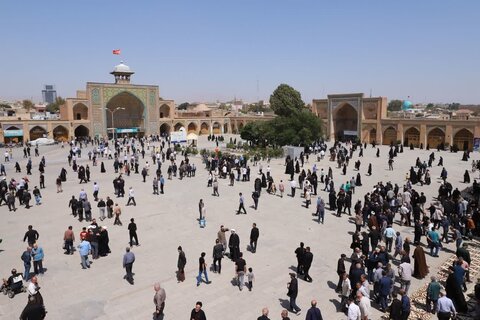 تصاویر/ نماز جمعه قزوین از قاب دوربین