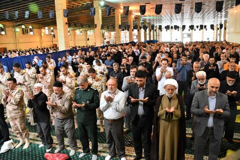 تصاویر/ اقامه نماز جمعه شهرستان خوی