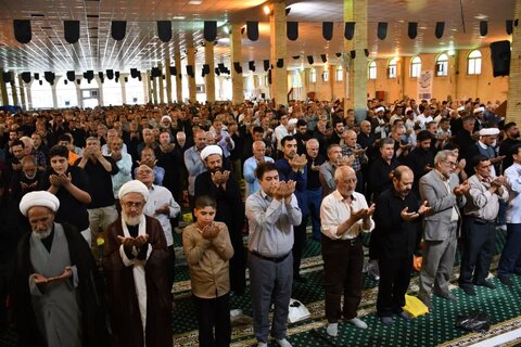 تصاویر/ اقامه نماز جمعه شهرستان خوی