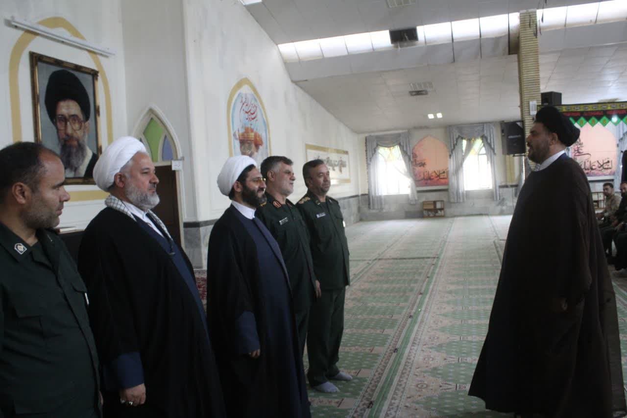 " ابراهیمی" مسئول دفتر نمایندگی ولی‌فقیه در لشکر ۳ قرارگاه حمزه سیدالشهدا(ع) شد